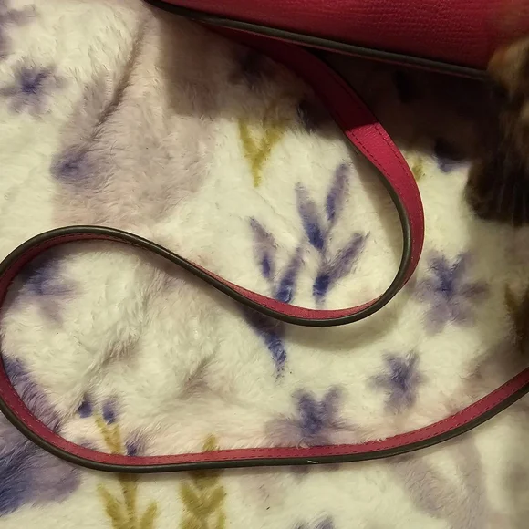 Women's Karl Lagerfeld & Choupette Pink Crossbody Bag - EUC - Picture 7 of 8